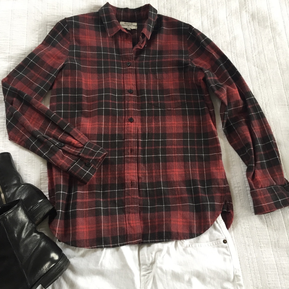 Soft Modern Plaid shirt